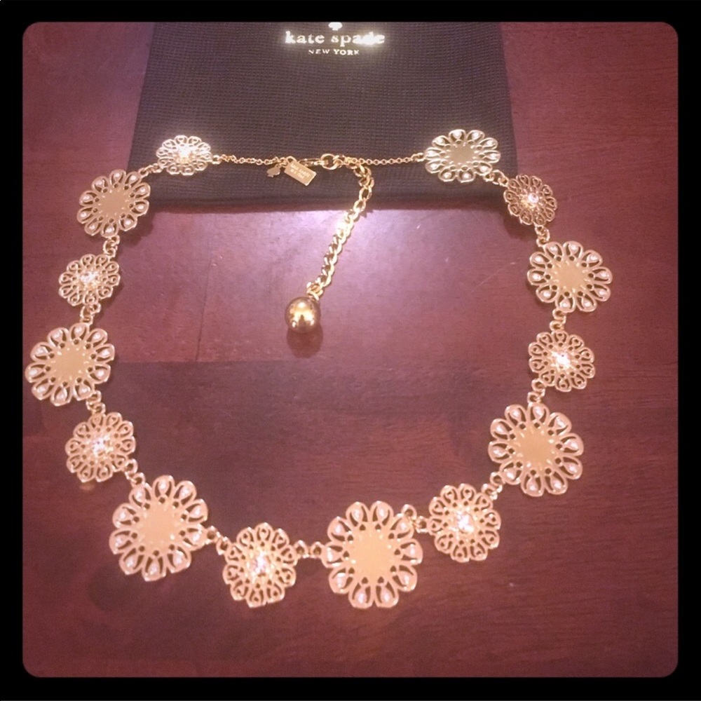 Kate spade snowflake necklace